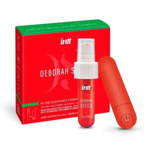 Kit Bullet E Calda Beijável Picante Deborah Secco Intt