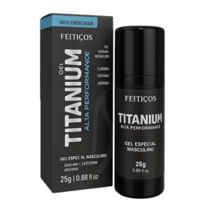 Titanium Gel Masculino Alta Performance 25G Feitiços