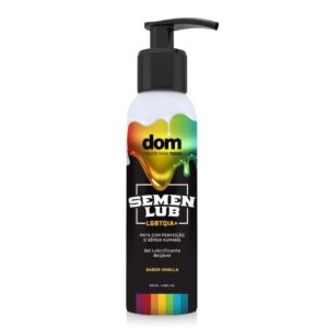 Semen Lub Lgbtqia+ Gel Lubrificiante Beijável 100Ml Sexy Hot