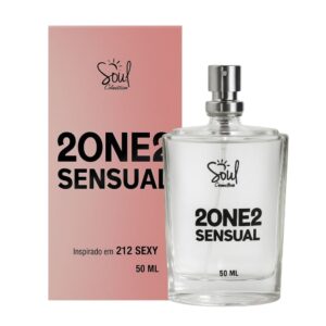 2 One 2 Sensual Feminina Colônia 50Ml Soul Cosméticos
