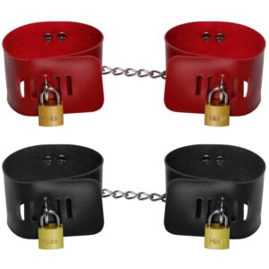 Algema Bracelete Carrara Com Cadeado Dominatrix