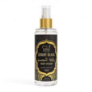 Body Splash Luxury Black Desodorante Colônia Soul Cosméticos 200Ml