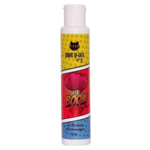 Boom De Tezão Gel Vibratório Para Massagem 50G Banho De Gata