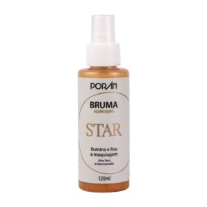 Bruma Glow Ouro Star 120Ml Porán Cosméticos