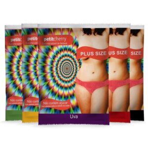 Calcinha Comestivel Neon Plus Size Petitchery