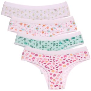 Calcinha Estampada Em Algodão Cintura Média Nassama