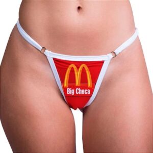 Calcinha Fio Dental Big Checa Pimenta Sexy
