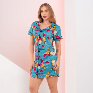 Camisola Americana Estampada Garfield Amável