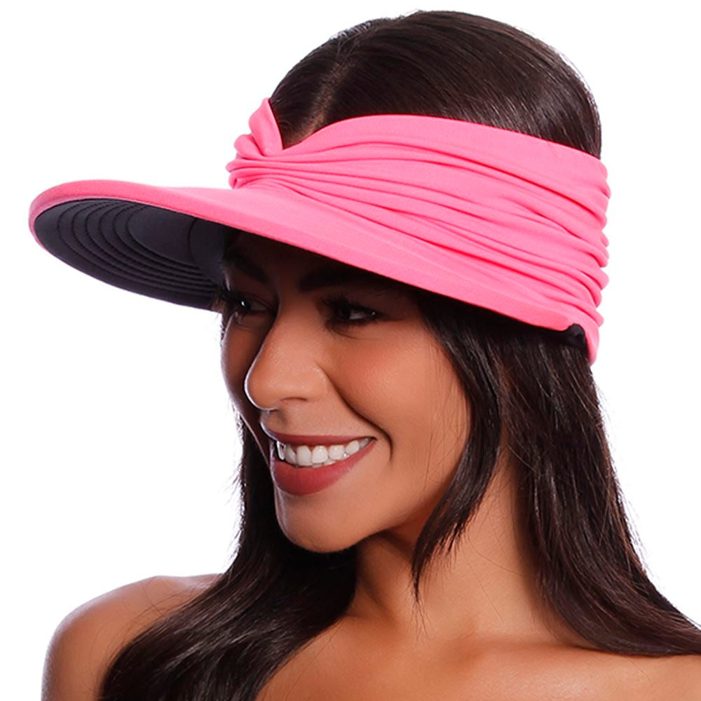 Chapéu Viseira Turbante Dupla Face Pink Lingerie - Imagem 3
