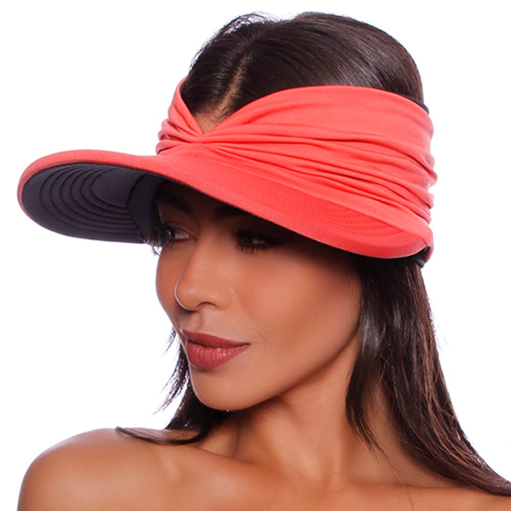 Chapéu Viseira Turbante Dupla Face Pink Lingerie - Imagem 5