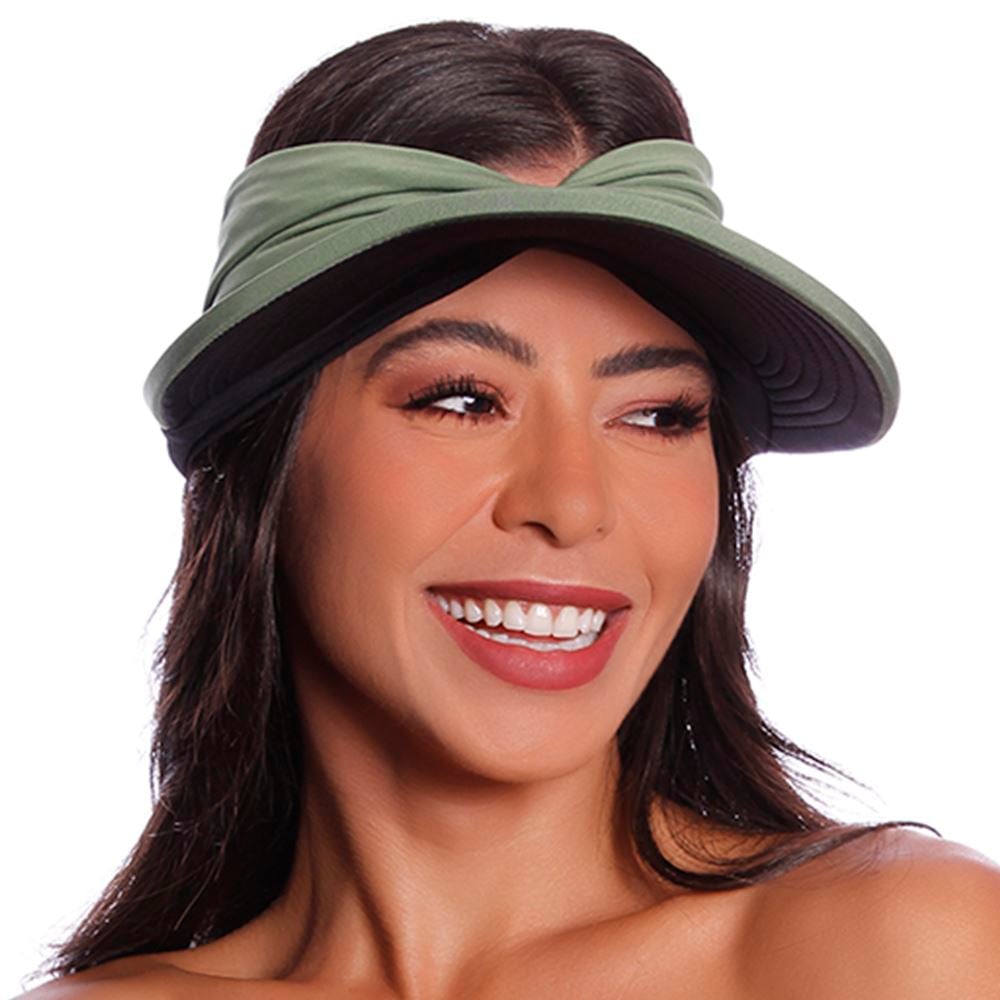 Chapéu Viseira Turbante Dupla Face Pink Lingerie - Imagem 6
