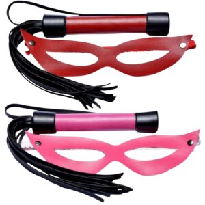 Chicote De Tiras 20Cm C/ Mascara Dominatrix