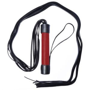 Chicote De Tiras Verniz 80Cm Vermelho Dominatrix