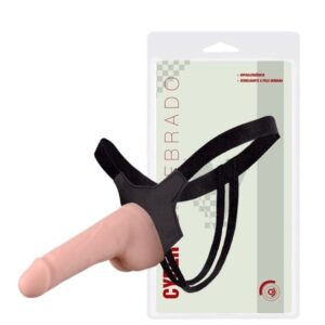 Cinta Com Pênis Em Cyber 17X3,5Cm - Kgel