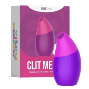 Clit Me On Estimulador De Clitóris 3 Modos De Pulsação Linha Vibra Collors Intt