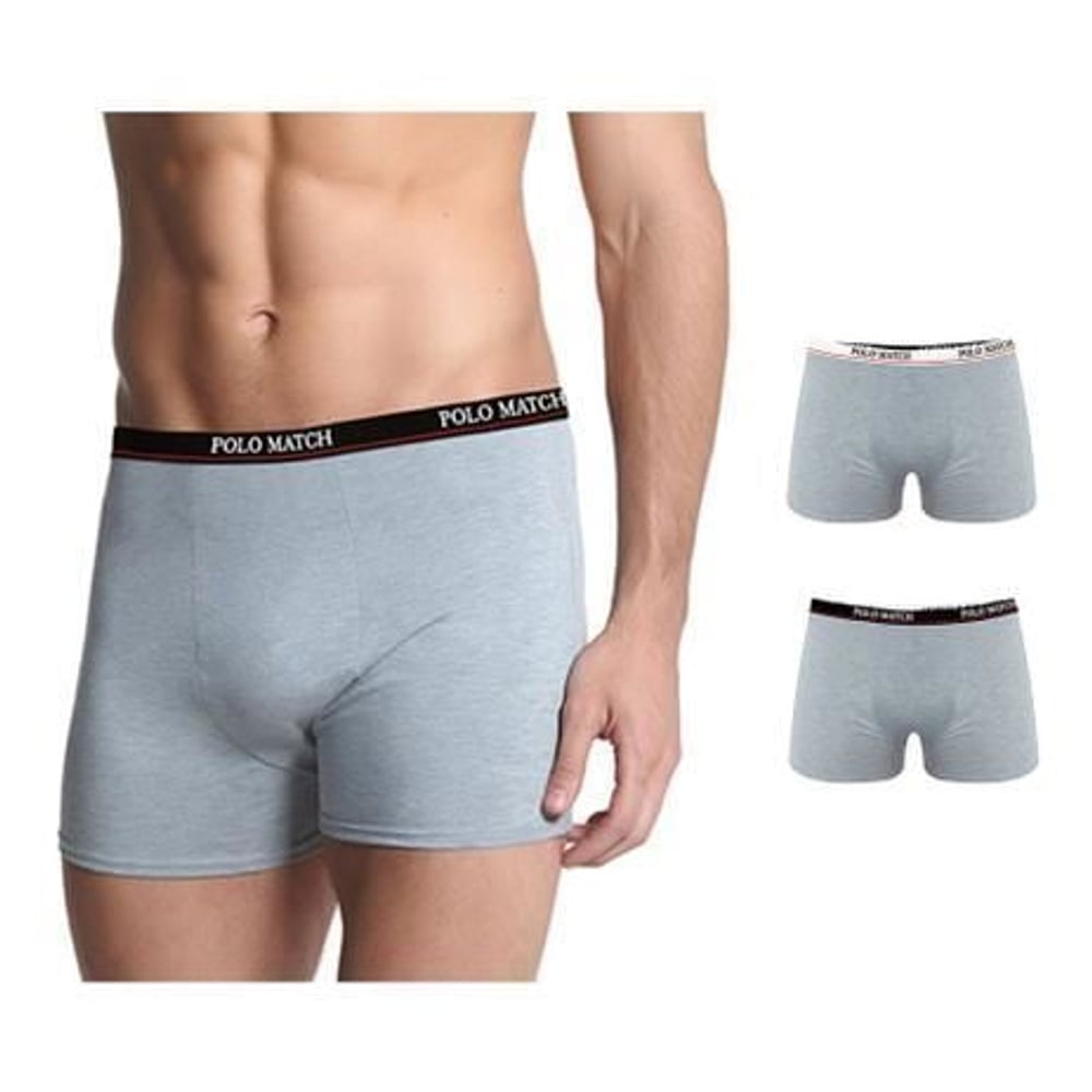 Cueca Boxer Cotton Cós Personalizado Natural Confort