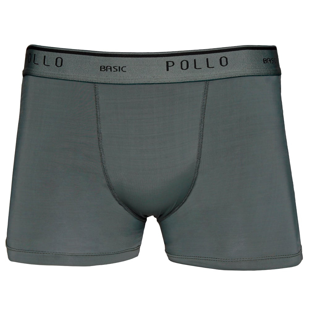 Cueca Boxer Plus Size Basic Pollo Microfibra Mabrumar - Imagem 2