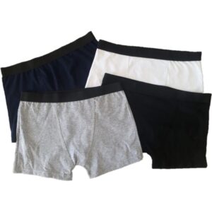 Cueca Boxer Plus Size Em Viscose Com Elástico Personalizado Natural Confort
