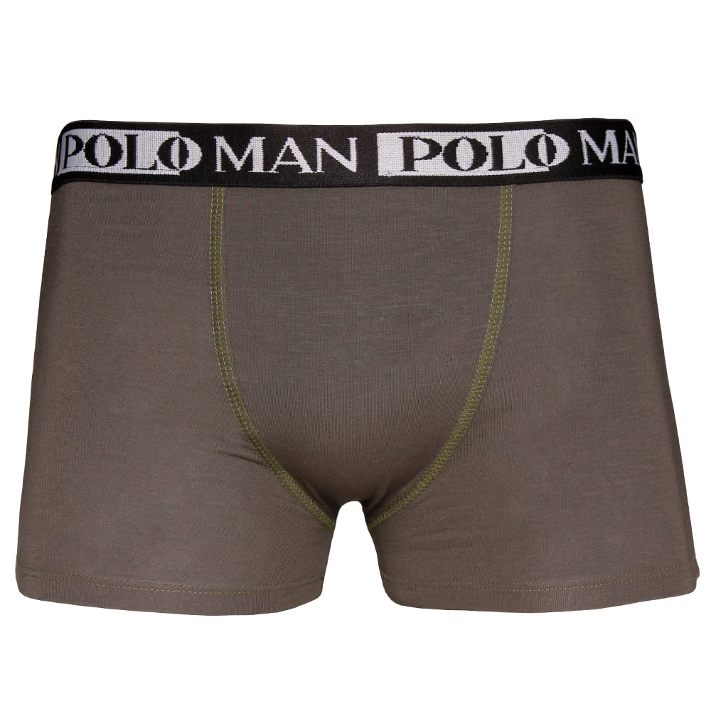 Cueca Boxer Vicose Cós Personalizado Natural Confort - Imagem 6