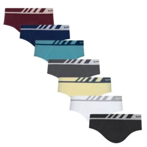 Cueca Slip Em Microfibra Sem Costura Cós Chanfro Lupo