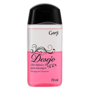 Desejo Oleo Bifasico 70Ml Morango Com Champanhe Garji