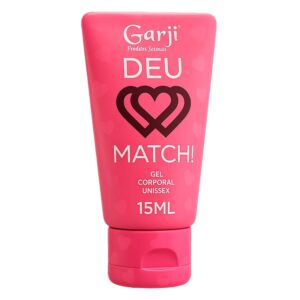 Deu Match Gel Pulse Excitante Comestível Unissex 15Ml Garji