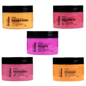 Esfoliante Corporal E Facial Linha Bem Me Quero Frutas 240G Porán Cosméticos
