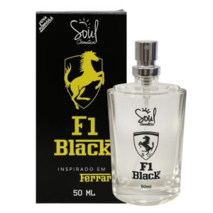 F1 Black Colônia Masculina 50Ml Soul Cosméticos