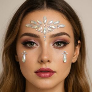 Face Gems Adesivo Brilhoso Para O Rosto Vibe Toys