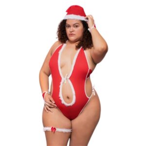 Fantasia Mamãe Noel Plus Size Mil Toques