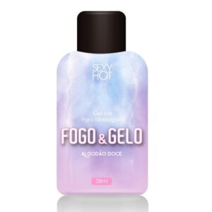 Fogo E Gelo Gel Para Massagem Beijável Esquenta E Esfria 38Ml Sexy Hot