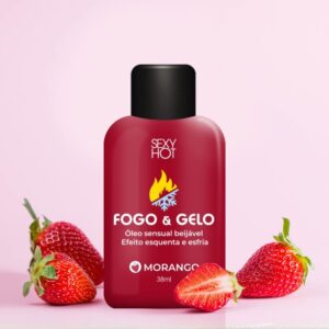 Fogo E Gelo Óleo Excitante Beijável Esquenta E Esfria 38Ml Sexy Hot