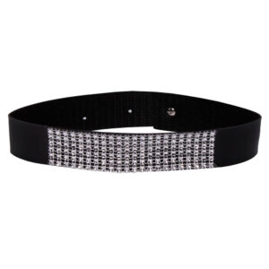 Gargantilha Strass Dominatrix