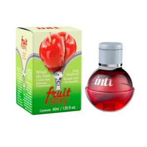 Gel Comestível Fruit Sexy Maçã Do Amor  40Ml Intt