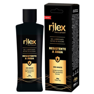 Gel Lubrificante Íntimo De Silicone Resistente A Água 50G Rilex