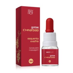 Gotas Chinesas Quente E Frio Beijavel 10Ml Sexy Hot
