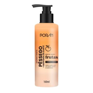 Hidratante Corpo E Rosto Pêssego E Manteiga De Karité 160Ml Porán Cosméticos