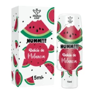 Humm Delícia De Melancia Gel Lubrificante Beijável 15Ml Segred Love