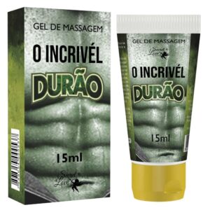 Incrivel Durão Gel Prolongador De Ereção 15Ml Secret Love
