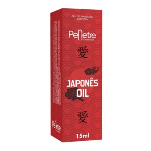 Japonês Oil Gel Para Massagem Corporal 15Ml Penetre Cosméticos