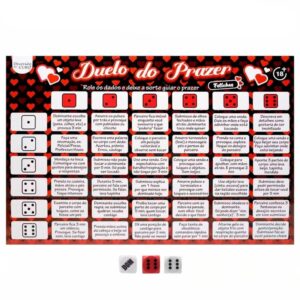 Jogo Erótico Duelo Do Prazer Fetiches Diversão Ao Cubo