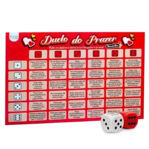 Jogo Erótico Duelo Do Prazer Namoro Diversão Ao Cubo