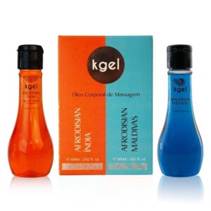 Kit Óleos Afrodisian Índia E Maldivas 60Ml Cada Kgel
