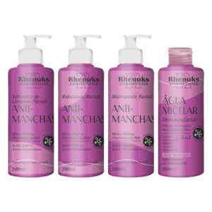 Kit Skin Care Anti Manchas Com 4 Itens Rhenuks Cosméticos