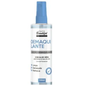 Loção Demaquilante Com Aloe Vera 100Ml Face Beautiful