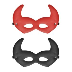 Máscara Feminina Diabinha Dominatrix