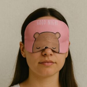 Máscara Para Dormir Tapa Olhos Ursinho Vibe Toys