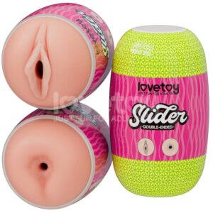Masturbador Duplo Ânus E Vagina Slider Vibe Toys