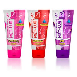 Mét-Lub Lubrificante Corporal Beijável 60G La Pimienta