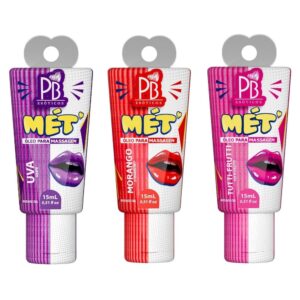 Mét-Lub Óleo Para Massagem Beijável 15Ml La Pimienta